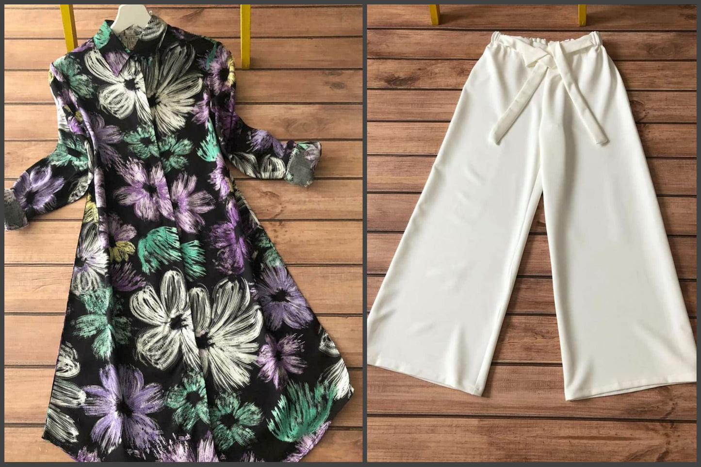 Kurti Fabric Reyon + Plazzo Imported stretchable (Lycra)