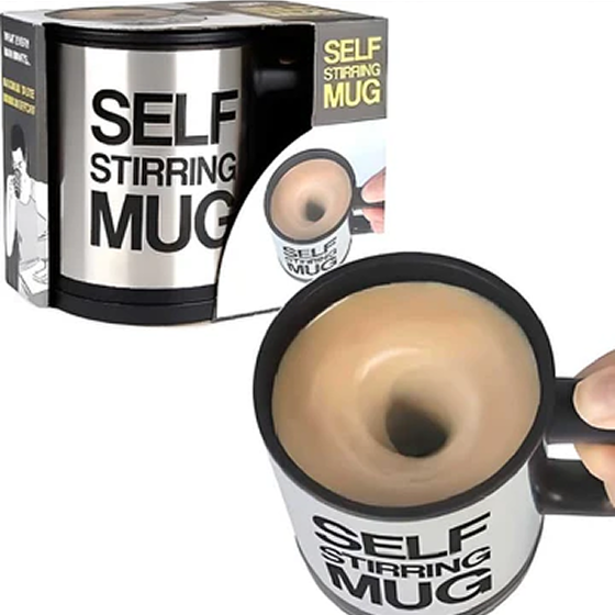 Self Stirring Coffee Mug