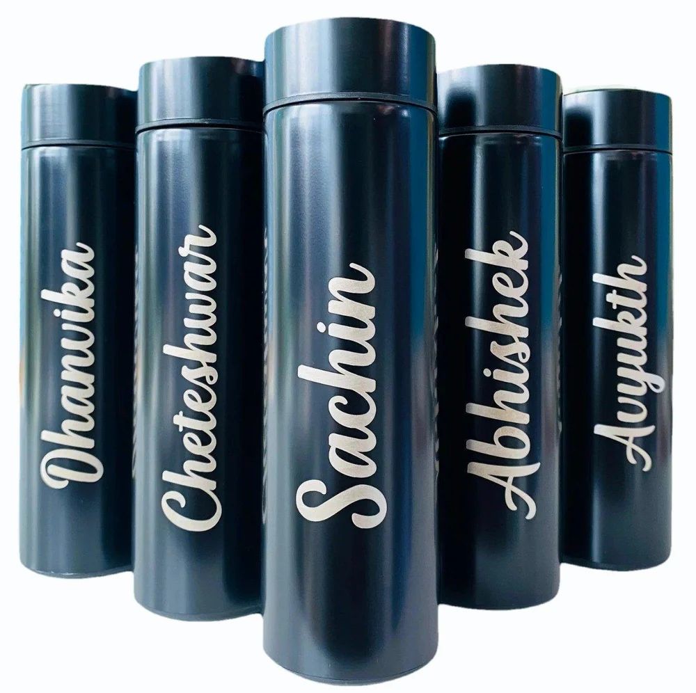 Stainless Steel Temperature Water Bottle, Capacity: 500 mL