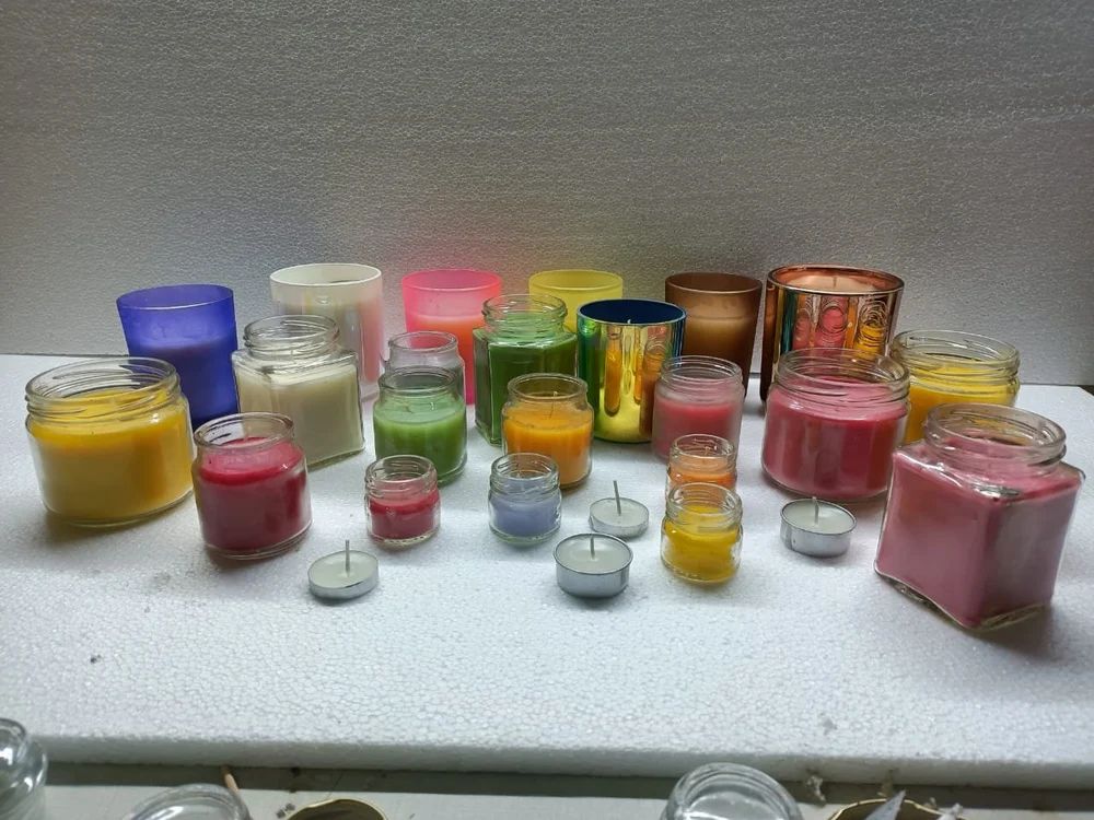 Sandalwood Paraffin Wax Scented Candles for Fragrance
