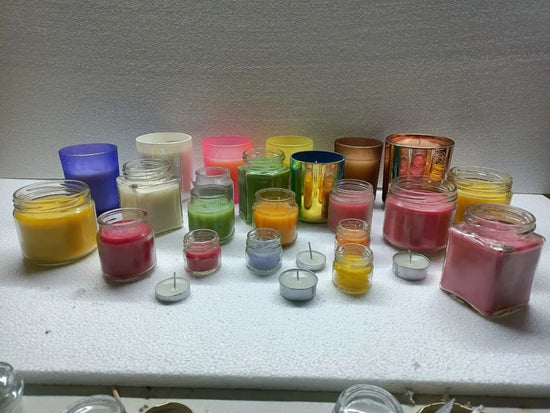 Sandalwood Paraffin Wax Scented Candles for Fragrance