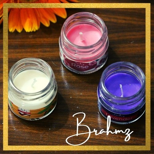 Sandalwood Paraffin Wax Scented Candles for Fragrance